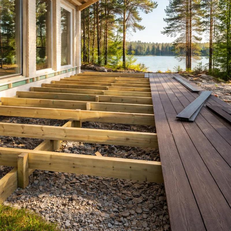 Terassin rakentaminen Nokialla Terassin rakentaminen on erinomainen tapa monipuolistaa piha-alueen käyttöä.